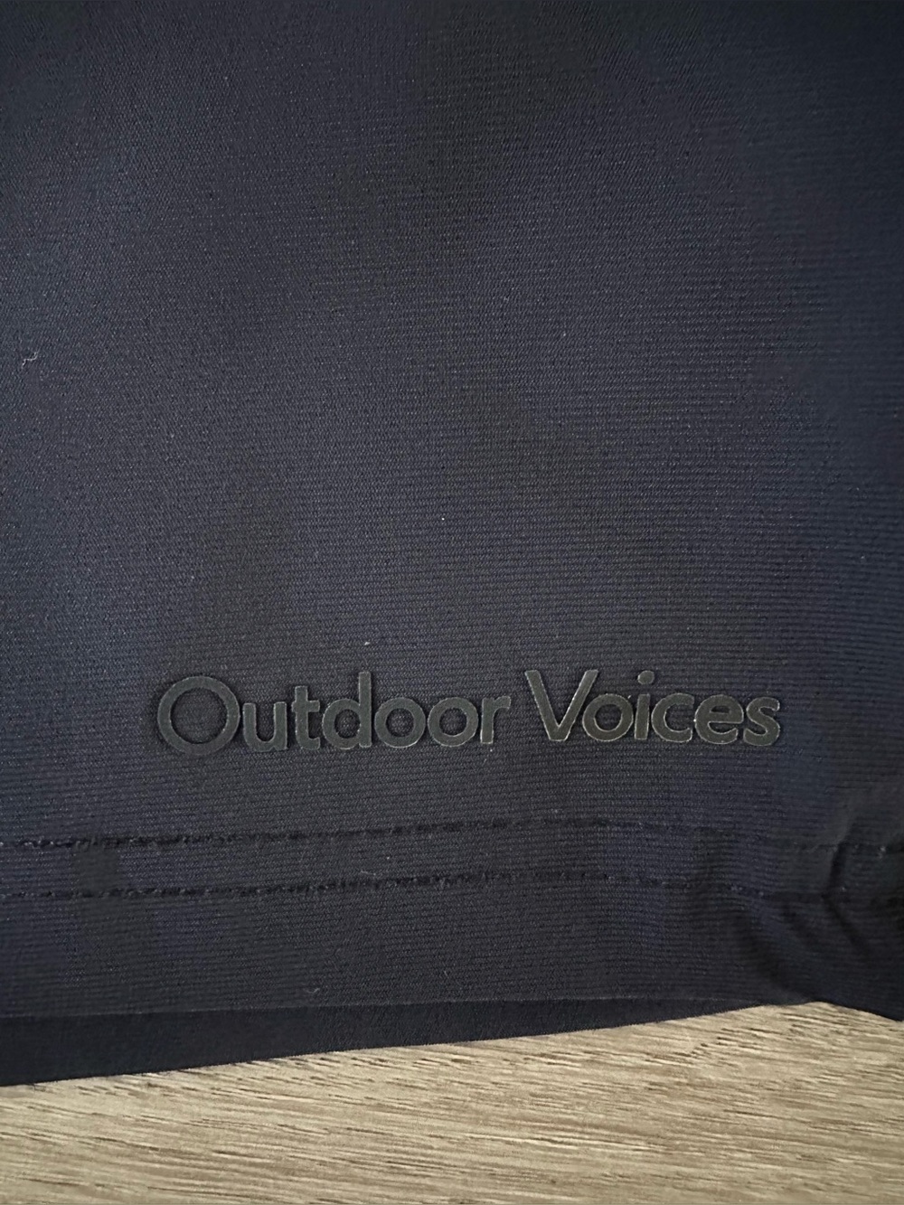 NWT Men’s Outdoor Voices Black HiFlex 5 Pocket Shorts with 7” Inseam Size Large - Picture 3 of 7